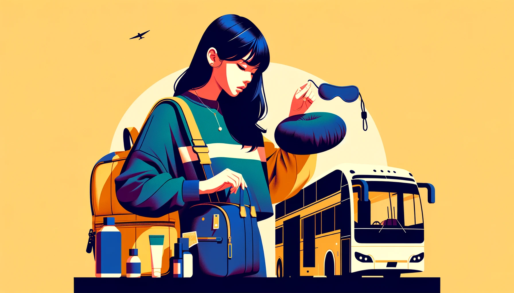 40代、夜行バスのひとり旅。「あってよかった」7つ道具ESSEonline エッセ オンライン