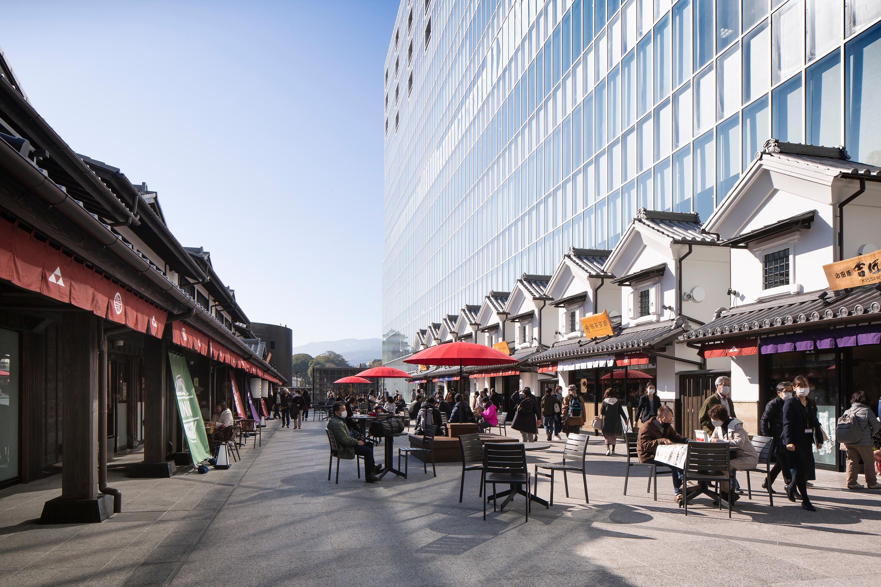 ミナカ小田原 屋上庭園の夜景神奈川県小田原市-こよなく夜景を愛する人へ