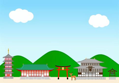 京都 観光 旅行 スポットのイラスト素材46662170-