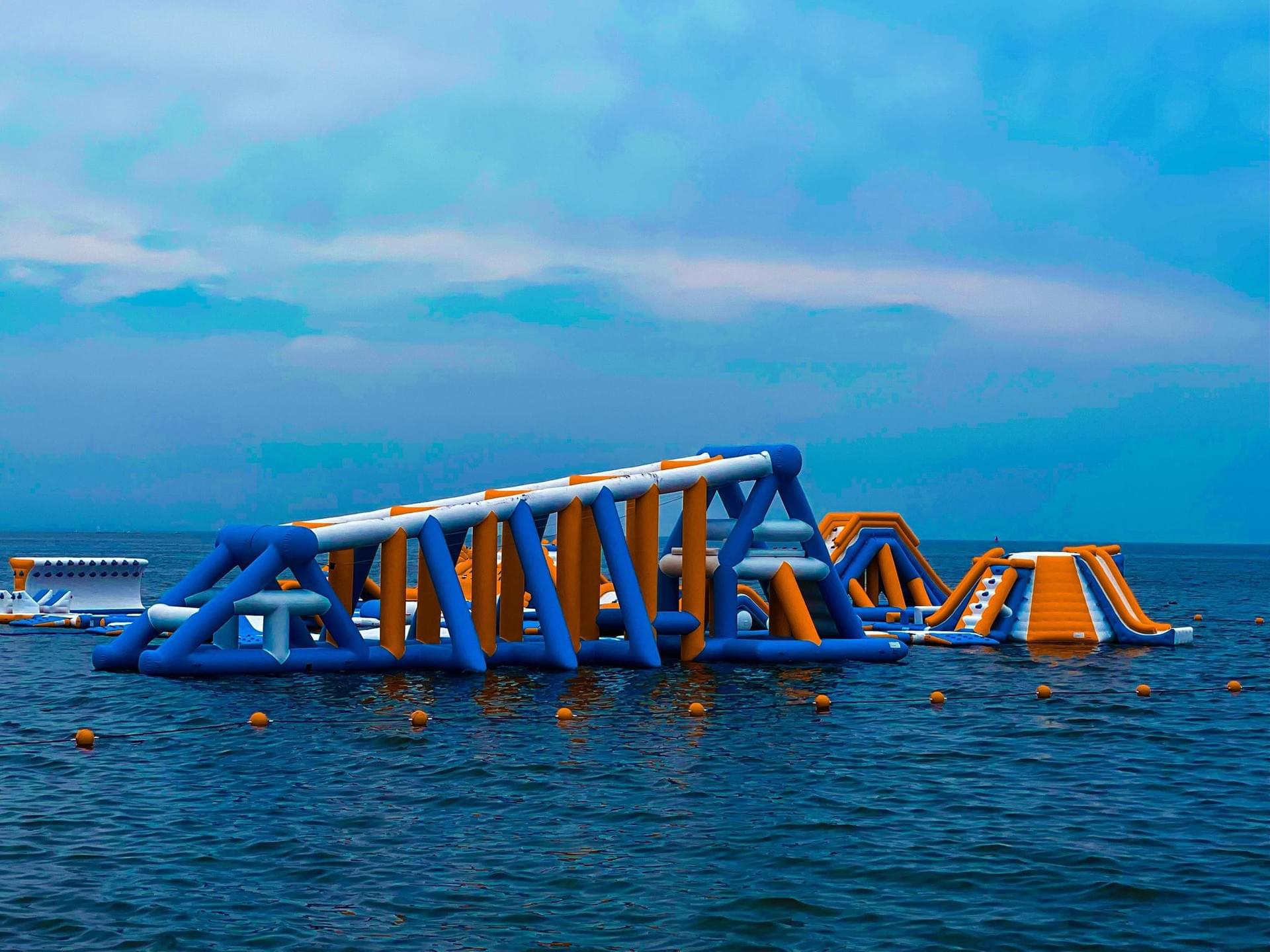 津市 津市の海に海上アスレチックがこの夏オープン予定！ 現在お得なリターン付クラウドファンディング実施中♪号外NET 津市