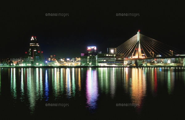 青森ラブリッジの夜景 青森県青森市