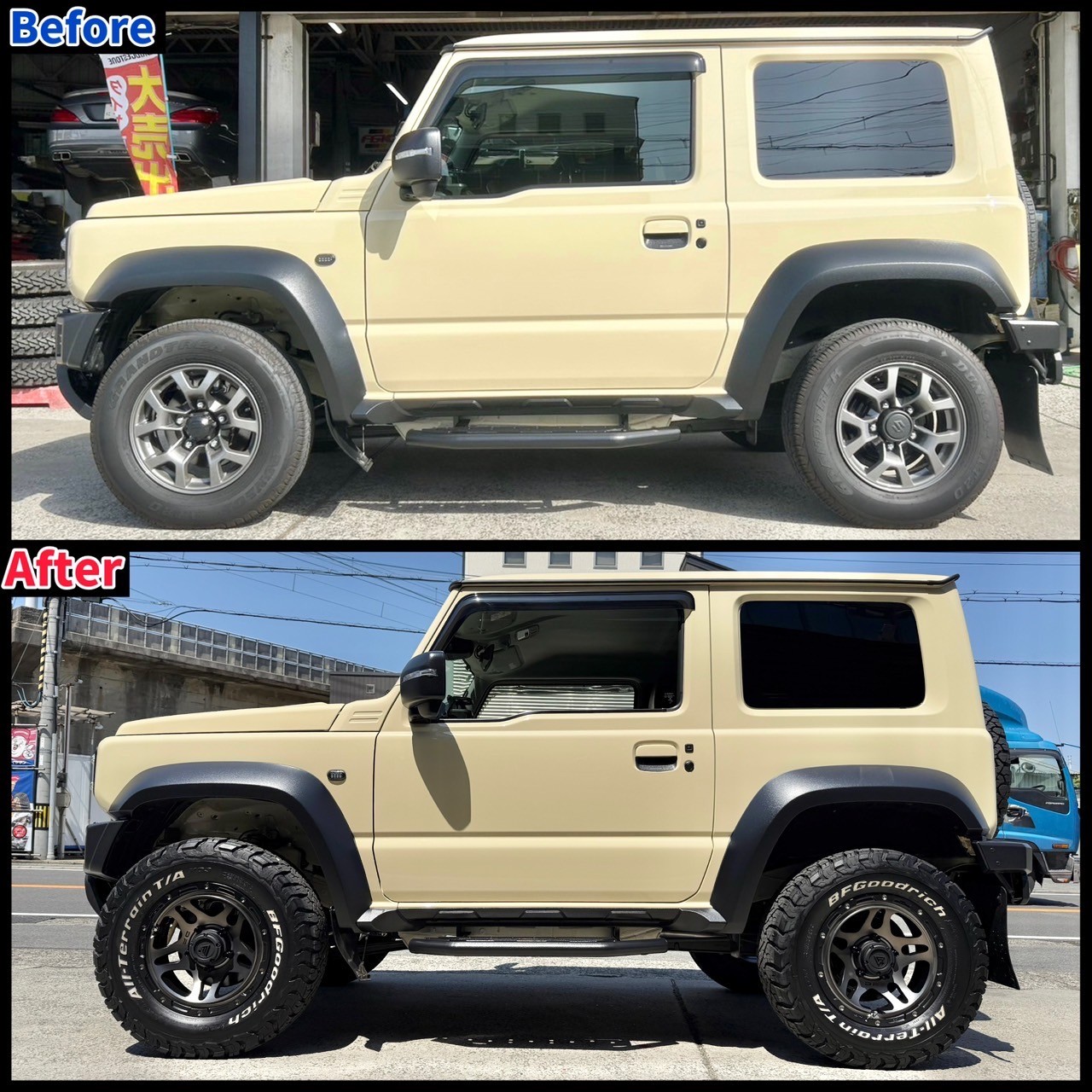 ジムニー・ジムニーシエラJIMNY JB6474W カスタム・リフトアップHeritage