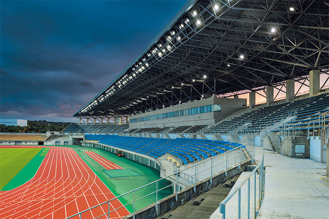 兵庫県立三木総合防災公園陸上競技場 ホームメイト