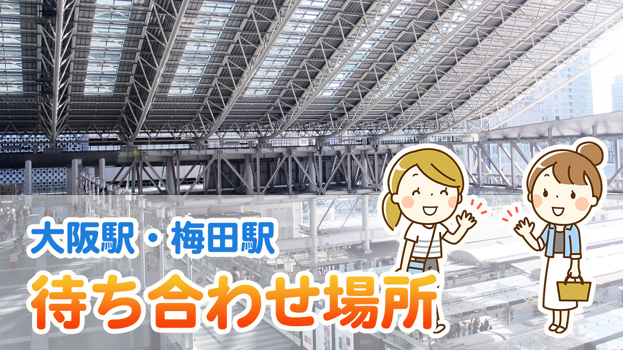 大阪駅ガイド🚃大阪駅わかりやすい構内図と駅情報