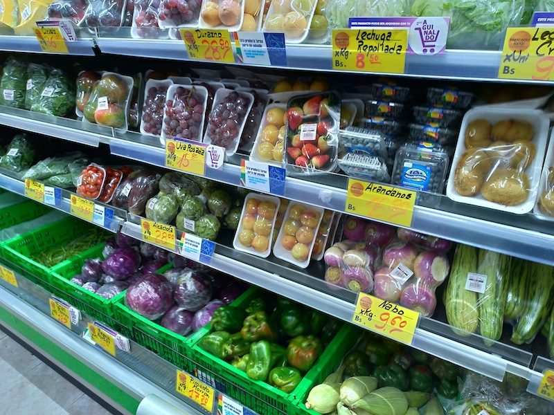 2017年2月 5日目：スーパーでお土産ショッピング』ラパス ボリビア