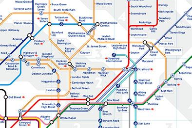 路線図の聖地ロンドンで、路線図マニアと路線図について語る :: デイリーポータルZ