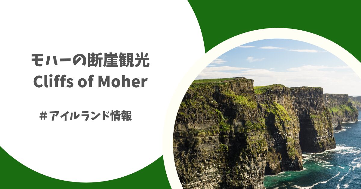 アイルランド観光モハーの断崖逃避中