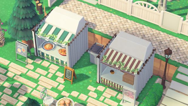 あつ森 たぬき商店のレイアウト～レトロ＆ポップな外観をいかしておしゃれにクリエイト～ - マイミーボックス