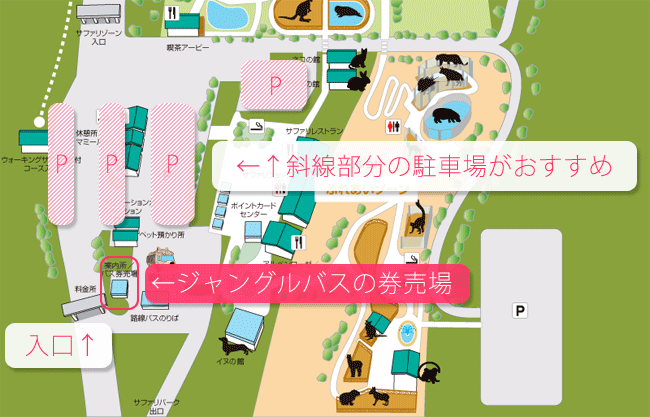 ジャングルバス - 富士サファリパーク