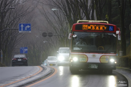 西東京バス 霊園21 前面展望