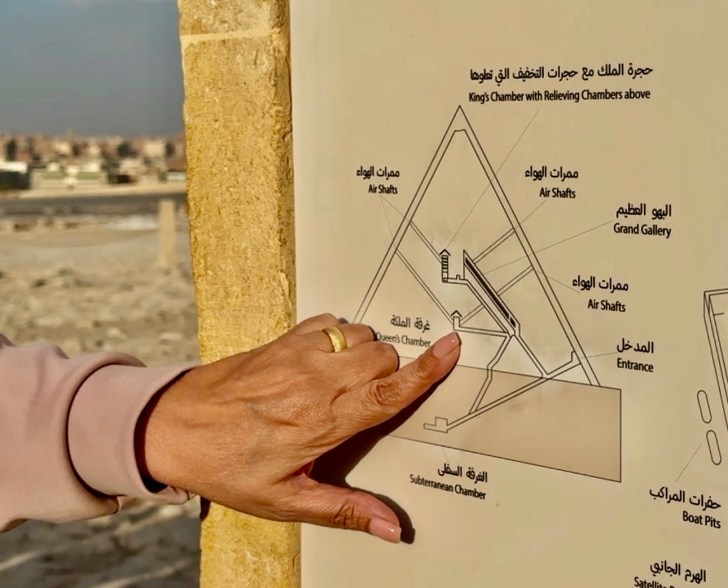 ①エジプト８日間の旅 ギザの３大ピラミッド ＆ エジプト考古学博物館』ギザ