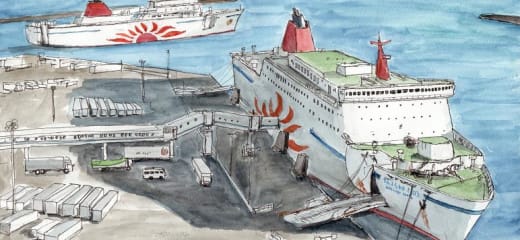 茨城・大洗港「閉鎖」で北海道・ 苫小牧港発着のフェリー4便が欠航 津波警報の解除後に折り返し便を検討 放送局のニュース- 日本気象協会tenki.jp