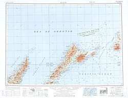 日本の地形千景 北海道：択捉島 北方領土
