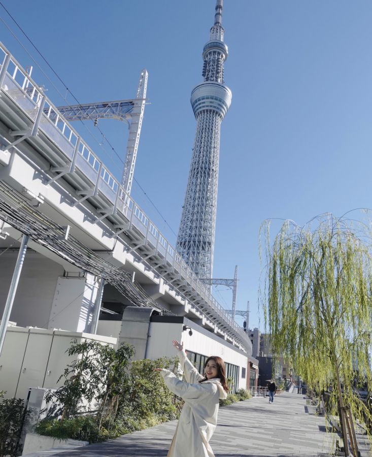 ＼昼も夜も楽しめる、隅田川沿いの絶景散歩道 , すみだリバーウォーク –