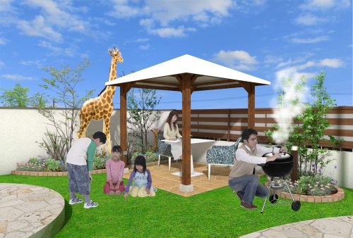 バーベキュースペースがある庭づくり快適に楽しむための広さ・素材・照明選びのコツとはつくばガーデンイオンモールつくばエクステリア展示場