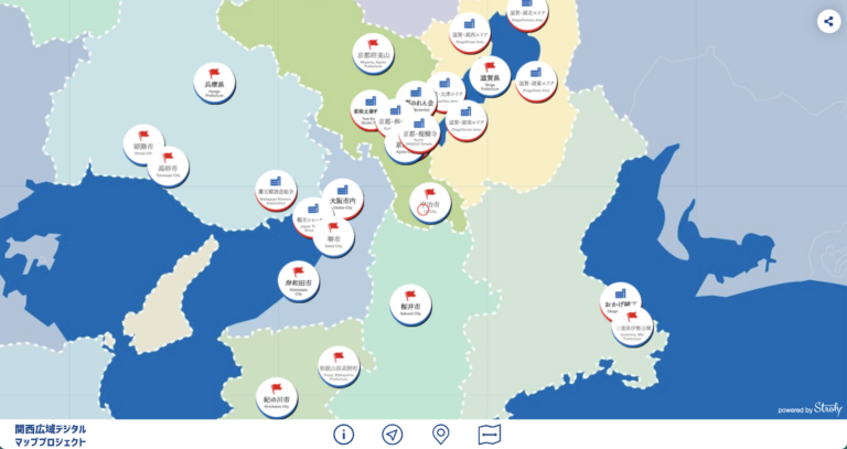 近畿全図 – 地図のことなら塔文社
