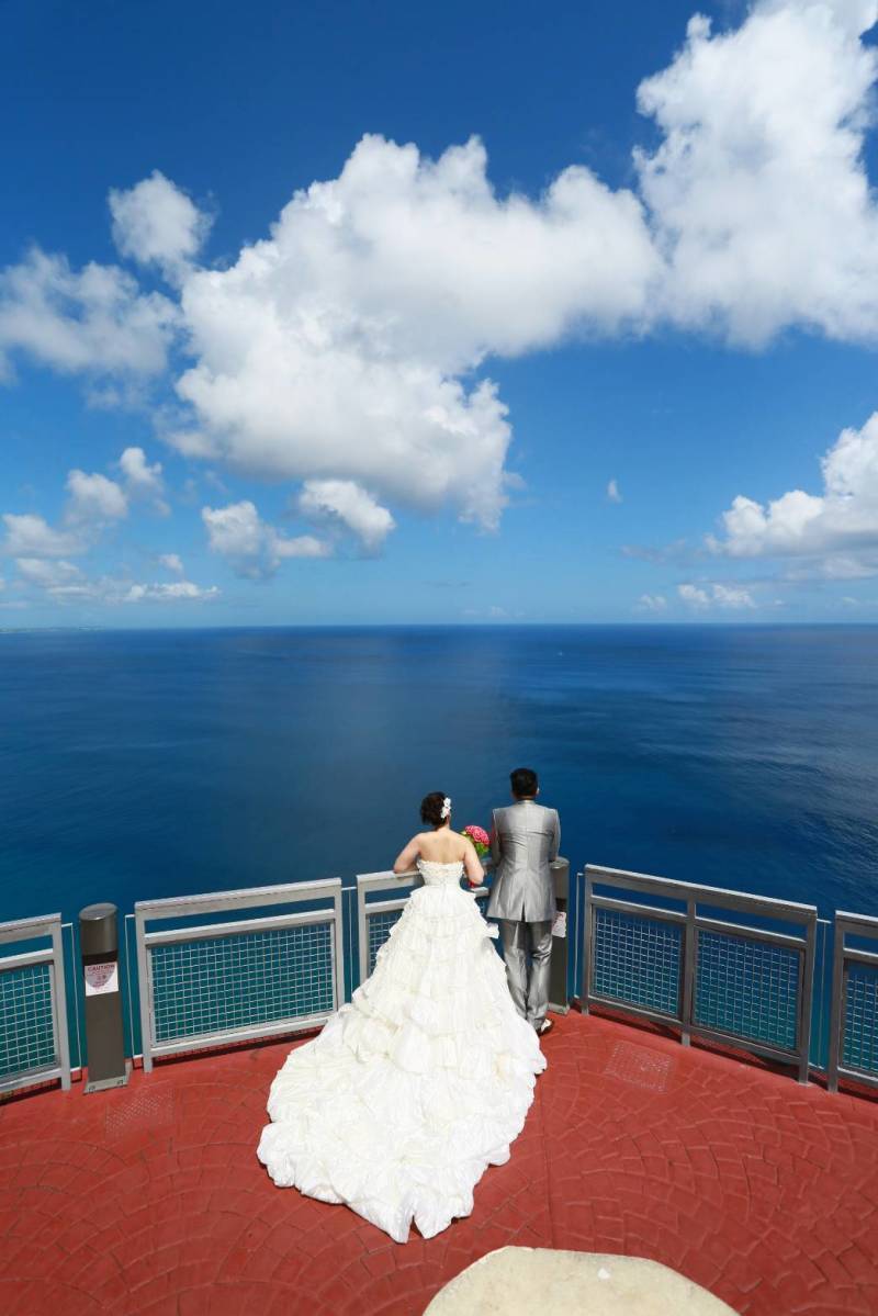 グアムでセルフ前撮り＊グアムヒルトンホテル周辺はフォトスポットいっぱい美花嫁図鑑farny ファーニー お洒落で可愛い花嫁レポが満載！byプラコレ