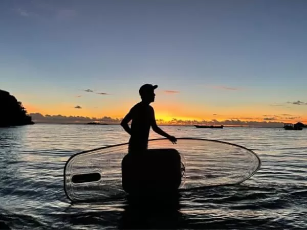 クリアサップツアー石垣島でアクティビティ・ウミガメシュノーケル・サンセットサップならマーレ石垣島