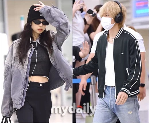 BLACKPINKジェニ空港ファッションまとめ❤︎ - Hana 하나