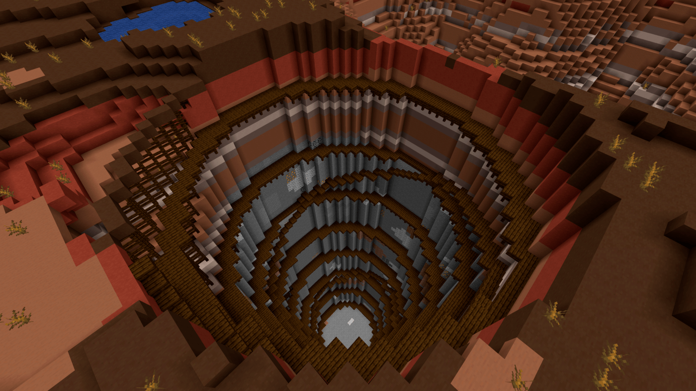 露天掘りやってみます – マイクラ初心者が行く