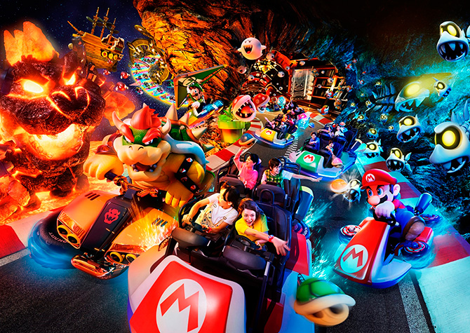 USJニンテンドーワールド ユニバーサル・スタジオ・ハリウッド」内に『スーパ