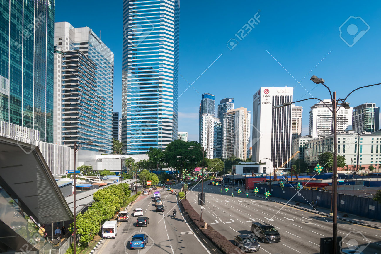 高層ビルと昔ながらの街並みが共存する街 マレーシア, クアラルンプール Day5ao10世界を散歩中