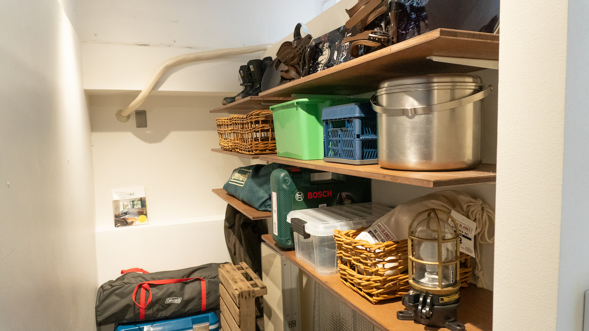 すっきり使いやすい！プロが教えるアウトドアグッズ収納 術2019年9月号PREMISTLIFEマンションライフダイワファミリークラブ マンション 大和ハウス工業