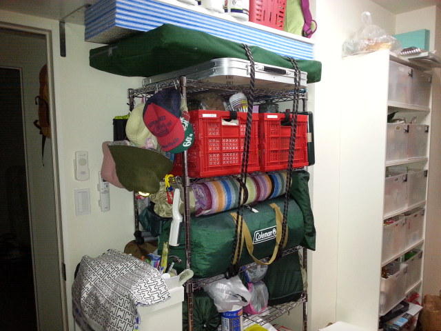 キャンプ用品収納のアイデア・おすすめ商品・おしゃれな実例RoomClip ルームクリップ