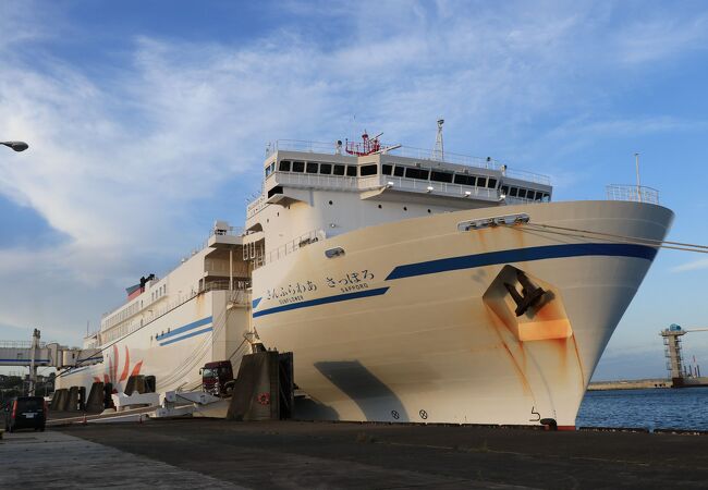 おっさん一人旅 1日目 2.1 大洗港フェリーターミナル