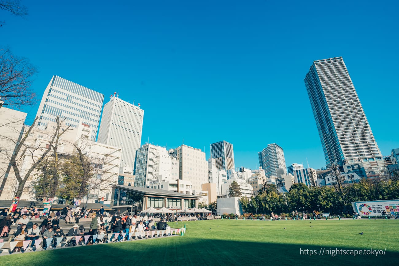 豊島区立南池袋公園の夜景情報 行き方・入場料金・営業時間・景色