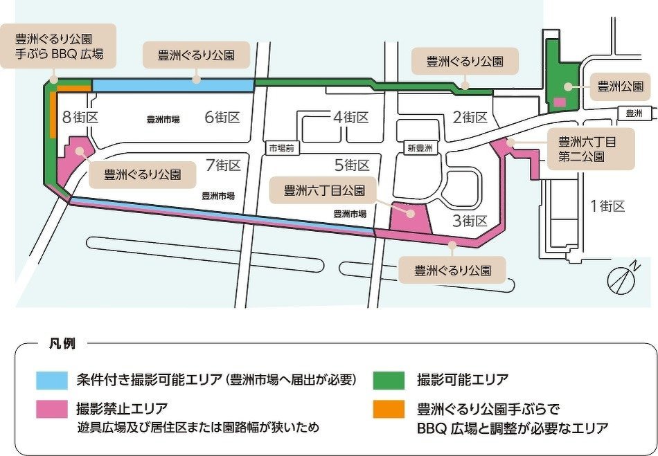 豊洲ぐるり公園での写真撮影の魅力