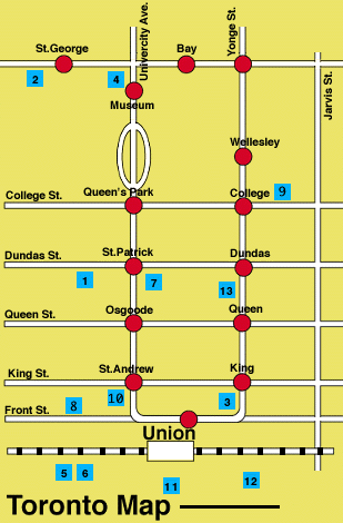 トロント市内地区・ GTA・CMA・GGH・GTHAPIXEL TORONTO -ピクセル