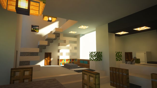 マイクラ プール付き！豪華なモダンハウスの作り方おしゃクラ！公式ブログ