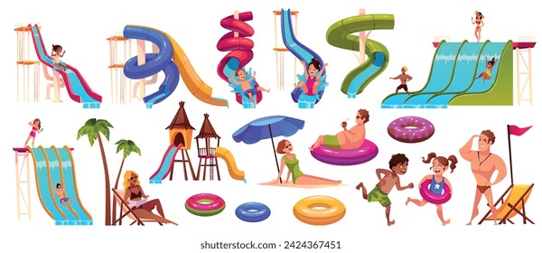 88 ウォータースライダー High Res Illustrations