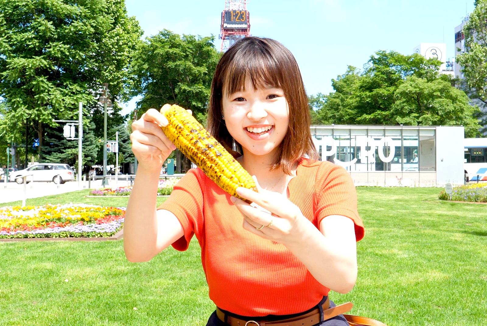 札幌市 今年もはじまりました！大通公園名物「とうきびワゴン」今季営業初日。 ムライヒロコ- エキスパート -