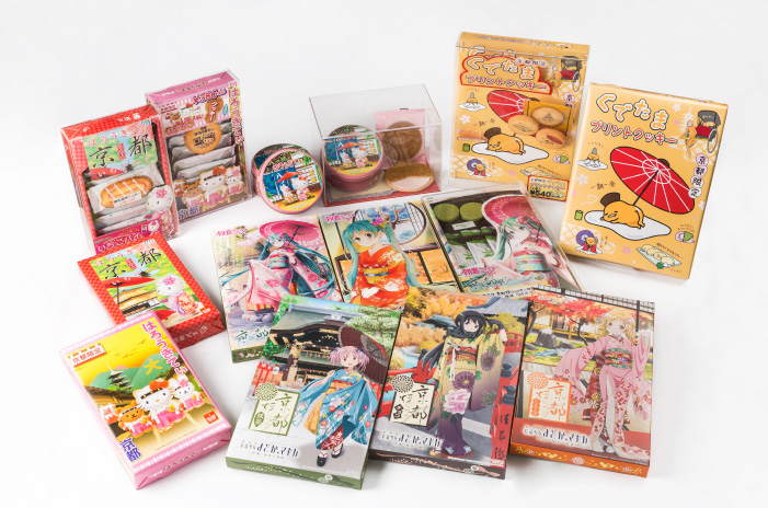 京都清水寺門前 お土産・仏具の京佛具山口屋和菓子づくし Candle-Japanese sweets わがしづくし