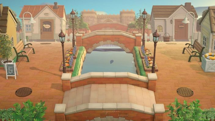 あつ森 住宅街紹介''3段目''ちょこれい島暮らし*あつまれどうぶつの森*