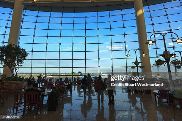 アラスカクルーズ旅行 8日目 シアトルタコマ空港ラウンジ食いしん坊リキのブログ