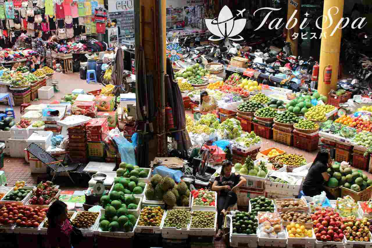 ベトナム ハノイのドンスアン市場 写真素材4817964- フォトライブラリー