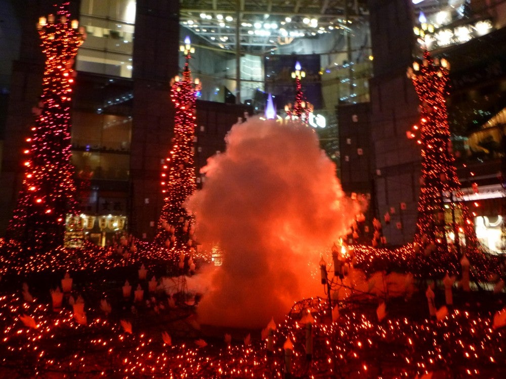 カレッタ汐留イルミネーションショー』汐留 東京 の旅行記・ブログ by