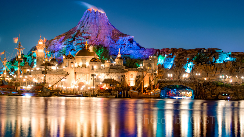 パークの外で夜景撮影を楽しむ！東京ディズニーリゾートの夜景を撮影してみました！ - ネコと夜景とビール