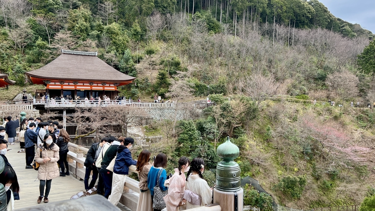 京都🐲清水寺の舞台左右には建物があった！その正体とは”楽舎”？”翼廊”？？清水寺-御朱印