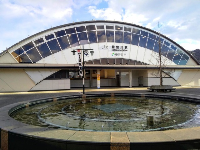 能登川駅から稲枝駅 2024年07月鉄道乗車記録 鉄レコ・乗りつぶしby ハラユカ。さんレイルラボ