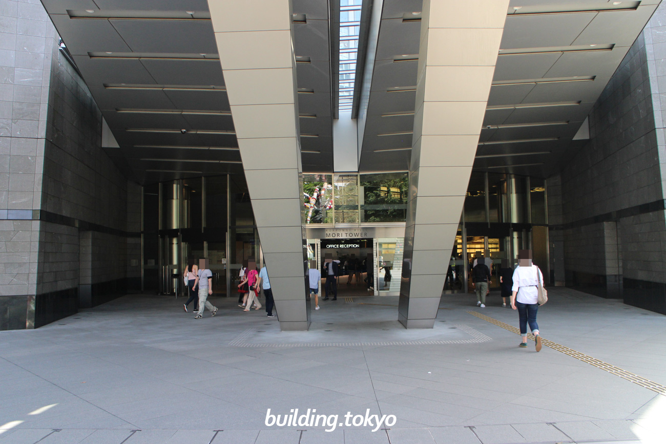 六本木ヒルズ森タワー超高層ビル部