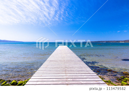 新潟 佐和田海水浴場 佐渡島旅といいもの