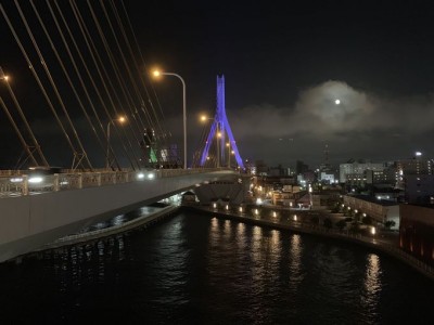 青森駅周辺夜景