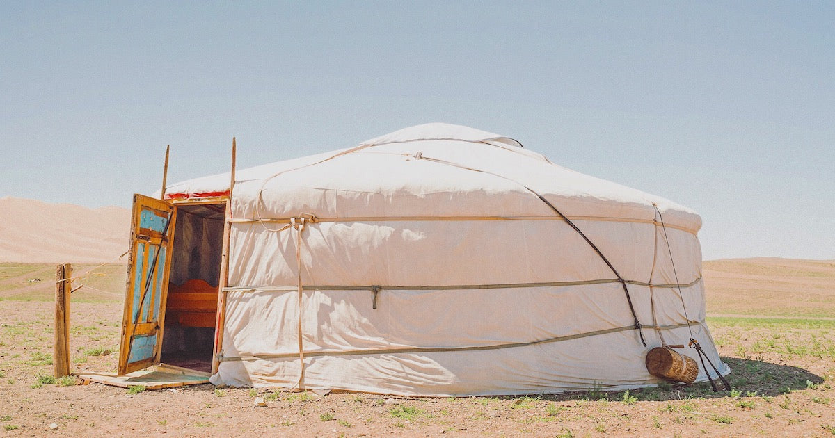 モンゴル モンゴルのテント展示野外民族博物館リトルワールド