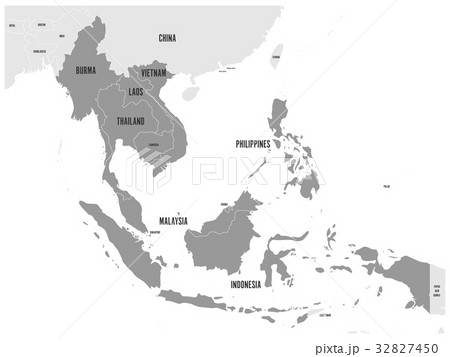 世界地図ポスタータイ・ベトナム – Hotdogger