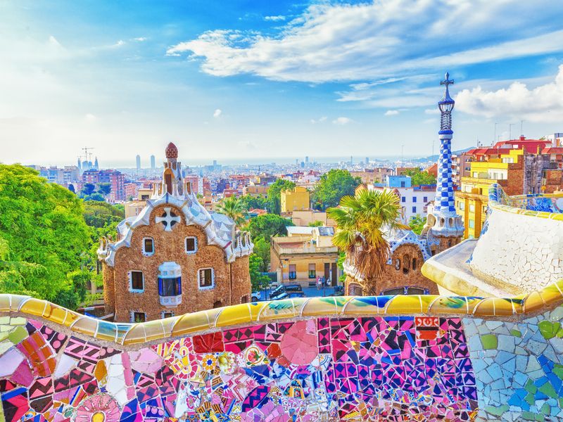 バルセロナ旅行記② グエル公園Mooi Holland