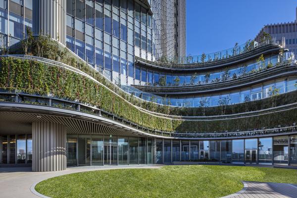 도쿄 도심 속의